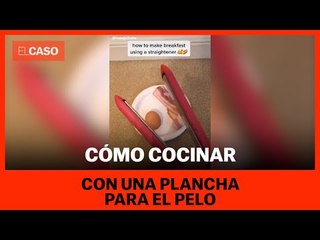 Cómo cocinar con una plancha para pelo