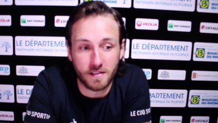 ATP - Marseille 2021 - Lucas Pouille : "Roger Federer... on est un peu dans la même position... !"