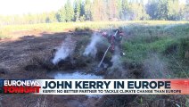 Climate change: US envoy John Kerry kicks off Europe tour in London