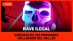 Rave ilegal con más de 150 personas en Llinars del Vallès