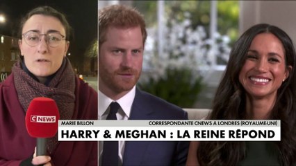 Harry et Meghan : la reine répond