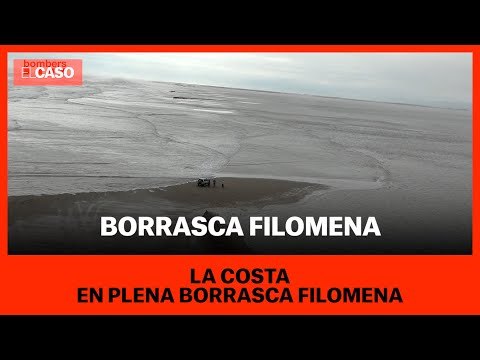 BORRASCA FILOMENA | La costa en plena borrasca Filomena