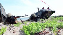 U.S. & Romanian Marines joint Amphibious Beach Landing – Estonia