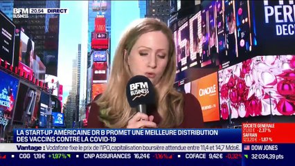 What's up New York : La start-up américaine Dr B promet une meilleure distribution des vaccins contre la Covid-19 - 09/03