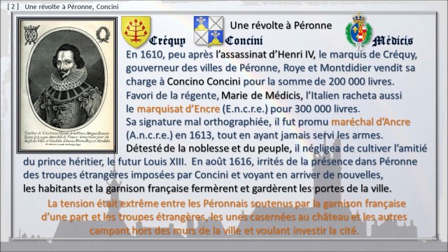 165 - PERONNE, BALADE DANS LE TEMPS, Une révolte à Péronne sous le marquisat d'Encre.