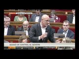 Romeva a de Páramo: “Vostè està més còmode envoltat de falangistes”