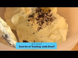 Gastronomia | Postres | Frosting per Red velvet amb Oreo | 02