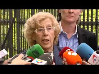 Carmena recibirá a Puigdemont pero no asistirà a su acto