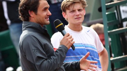 TP - Doha 2021 - David Goffin : "Roger Federer, il est encore jeune mais voilà pour un joueur de tennis.... !"