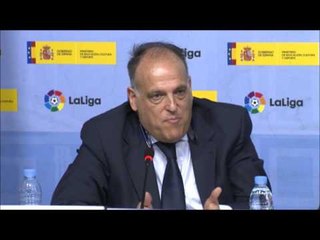 Javier Tebas: "Confio en la innocència de Cristiano Ronaldo"