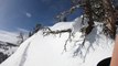 Skier Sets Off Massive Avalanche