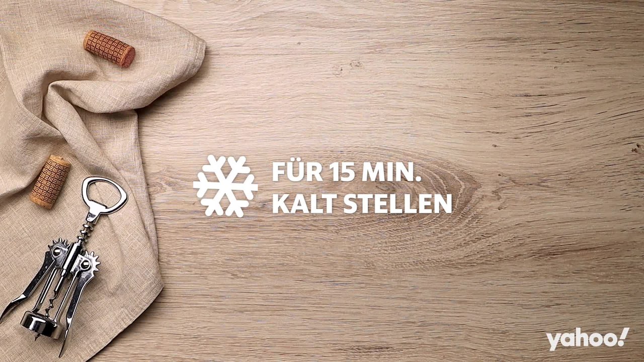 Nur für Erwachsene: Snacks aus Rot- und Weißwein