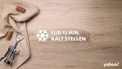 Nur für Erwachsene: Snacks aus Rot- und Weißwein