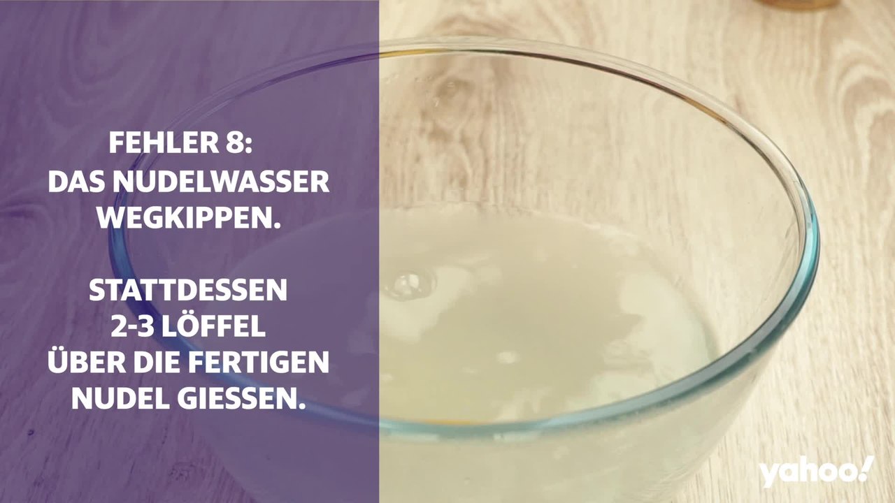 Pasta kochen: Diese Fehler macht fast jeder