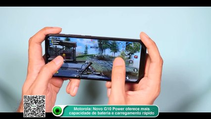 Motorola- Novo G10 Power oferece mais capacidade de bateria e carregamento rápido