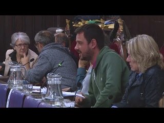 Lluc Salellas (CUP): "Un borbó que no va tenir la dignitat de referir-se a les persones ferides"