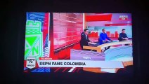 Periodista de ESPN Colombia sufrió fuerte accidente en pleno programa