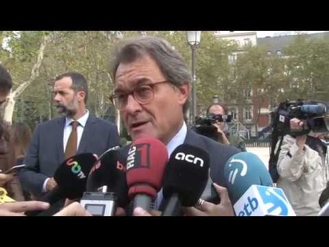 Artur Mas: Amb violència i tribunals no es resol el conflicte i creix l’independentisme”