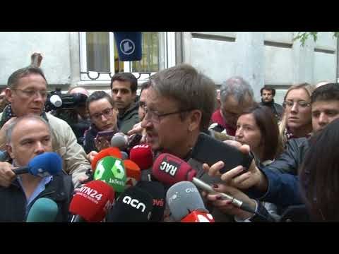 Domènech demana d'incloure amnistia als programes electorals del 21-D