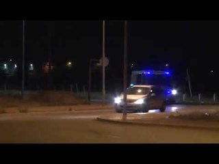 Arribada de Forcadell a la presó d'Alcalá-Meco