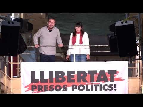 El glosador Mateu Xurí demana la llibertat dels presos polítics a la Model