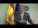Méndez de Vigo acusa els independentistes d'explicar una història amb 