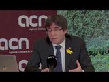 Carles Puigdemont assegura que no hi ha 