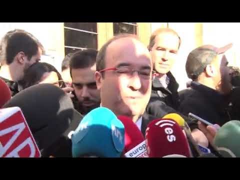 Miquel Iceta (PSC) dona les gràcies a tots aquells que han fet possible que tothom pugui votar en