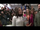 Inés Arrimadas (ciutadans) vota el dia de les eleccions del 21-D