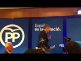 Albiol (PPC) entra després de conèixer els resultats del PP