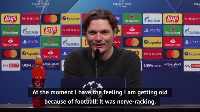 Terzic relieved after Dortmund's 'nerve-racking' tie with Sevilla