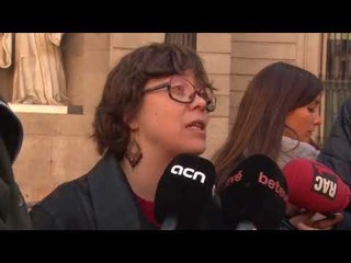Eulàlia Reguant (CUP) valora la sentència del cas Palau