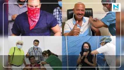From Saif Ali Khan to Hema Malini, celebs who took first dose of COVID vaccine