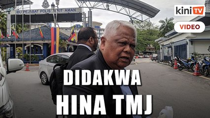 Tamrin didakwa kritik Tengku Mahkota Johor