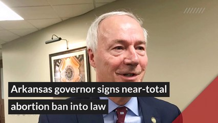 Arkansas governor signs near-total abortion ban into law, and other top stories in general news from March 10, 2021.