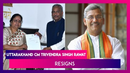Trivendra Singh Rawat Resigns As Uttarakhand CM; Says Collective Decision Taken By The BJP Leadership In Delhi