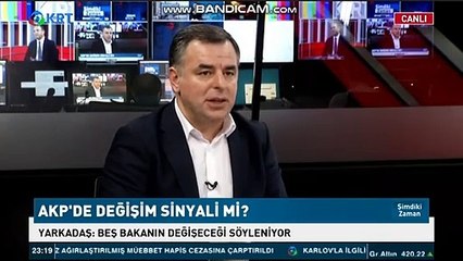 Canlı yayında dikkat çeken iddia: ''5 Bakan değişecek!''