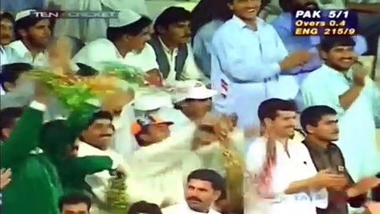Saeed Anwar Classy 54 off 66 Balls 6 Fours 1 Six vs England 5th Match (D/N), Sharjah, Dec 15 1997, Akai-Singer Champions Trophy
