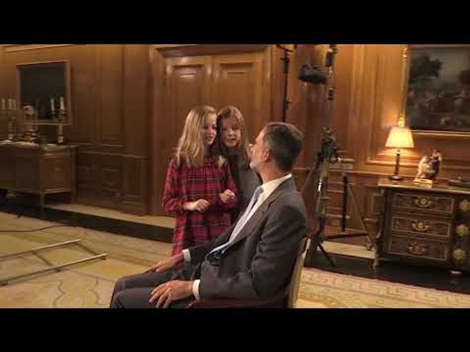 "Pareces una chica", la princesa Leonor al rey Felipe VI