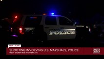 Man arrested after shooting, standoff involving U.S. Marshals and Mesa police
