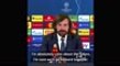 Pirlo confident of Juve future despite Champions League exit