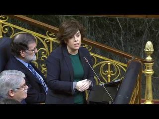 Santamaría: "¿Tanto cuesta sacrificar a un catalán?"