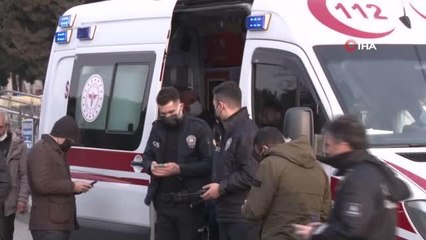 Tramvay durağında "Ayağıma bastın" kavgası