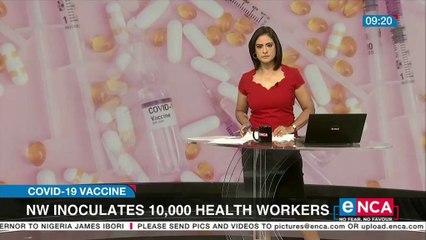 NW inoculates 10,000 health workers
