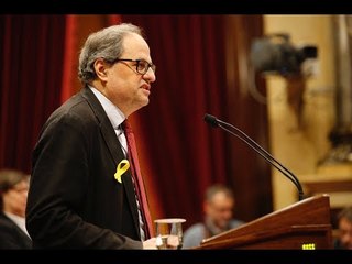 Torra: "Què li passa a l'Estat espanyol amb els presidents de Catalunya?"