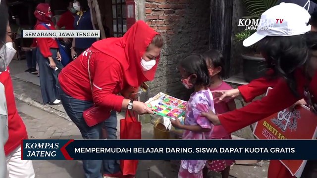 Mempermudah Belajar Daring, Siswa Dapat Kuota Gratis dari Alumni SMAN 1 Semarang
