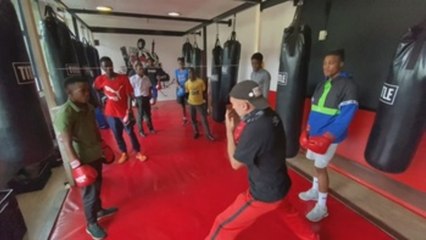 Boxear para salir de las calles de Johannesburgo