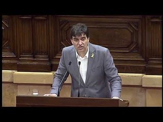Sabrià: “La democràcia a l’Estat està suspesa"