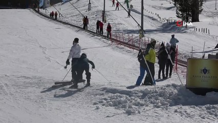 Kartalkaya sezonun son günlerini yaşıyor