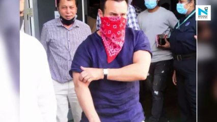 Mohanlal gets first dose of COVID vaccine, thanks medical staff